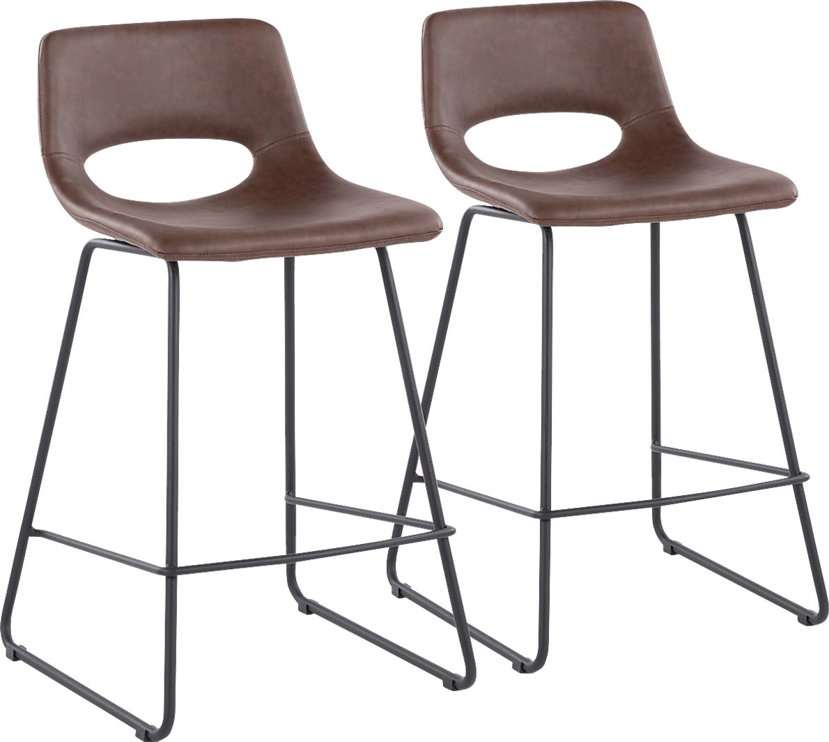 Blakeview Brown Counter Height Stool, Set of 2