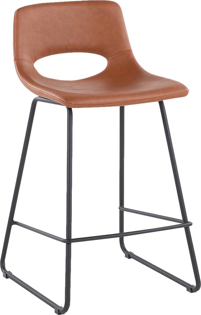 Blakeview Camel Counter Height Stool, Set of 2 - Thumbnail - Image 2