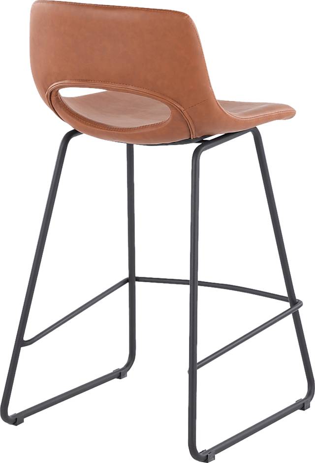 Blakeview Camel Counter Height Stool, Set of 2 - Thumbnail - Image 4