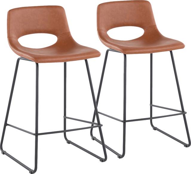 Blakeview Camel Counter Height Stool, Set of 2 - Thumbnail - Image 1