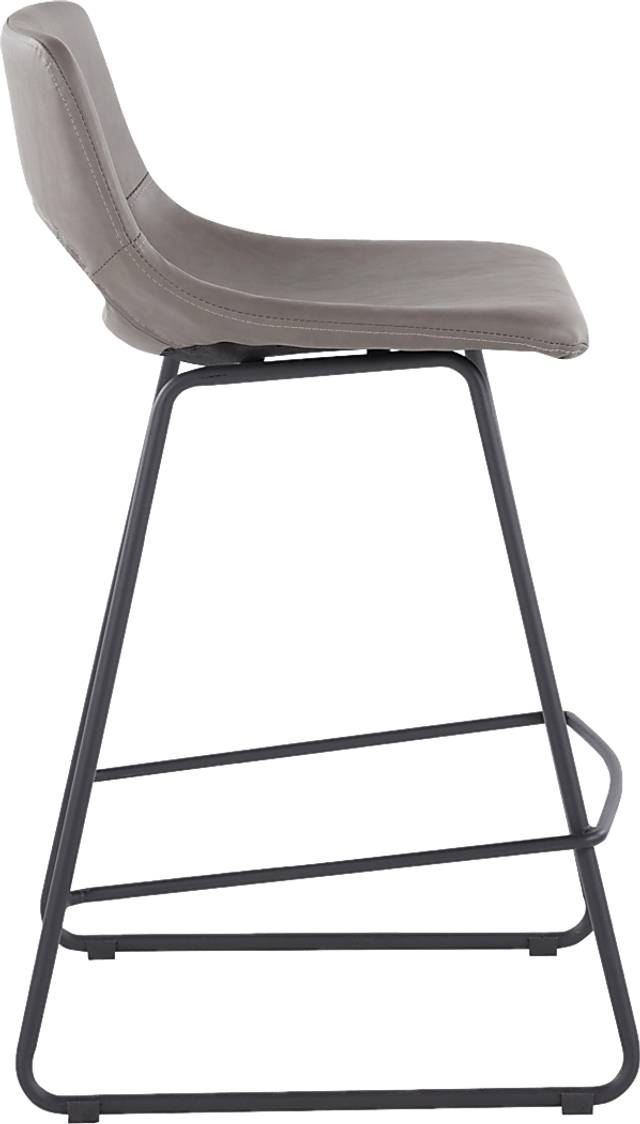 Blakeview Gray Counter Height Stool, Set of 2 - Thumbnail - Image 3