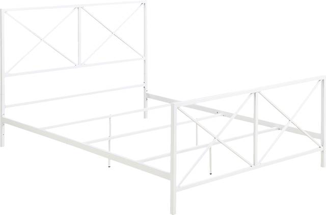 Blanca White Queen Bed - Thumbnail - Image 3
