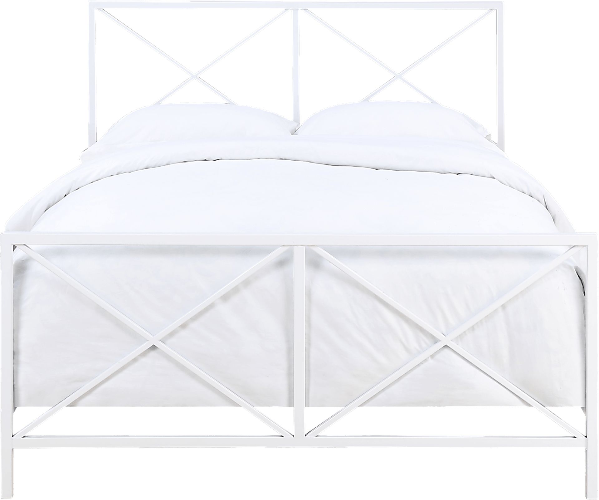 Blanca White Queen Bed - Image 1