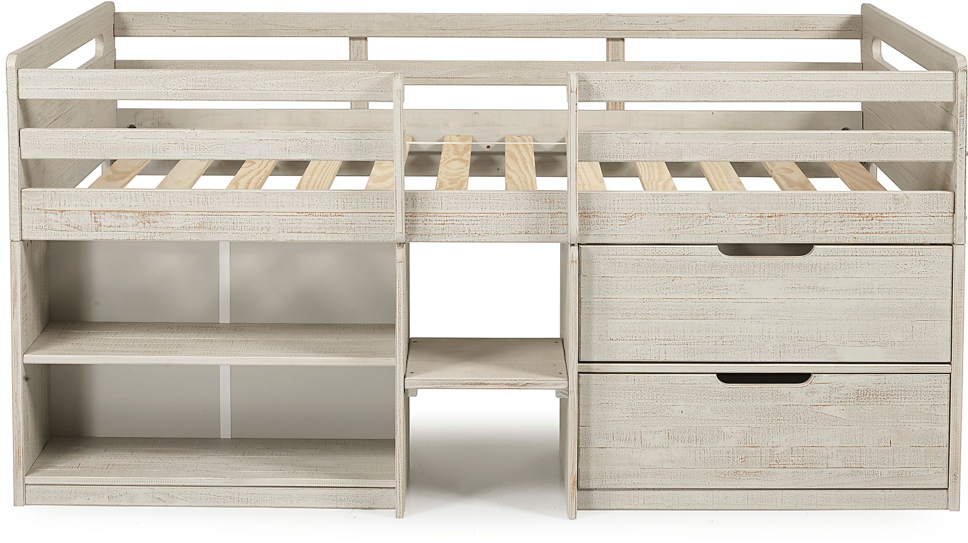 Blanchard Gray Twin Low Loft Bed - Image 3