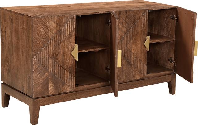 Blandford Brown Credenza - Thumbnail - Image 4