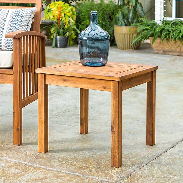 Blandin Brown Outdoor End Table - Thumbnail - Image 5