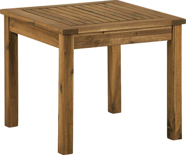 Blandin Brown Outdoor End Table - Thumbnail - Image 1