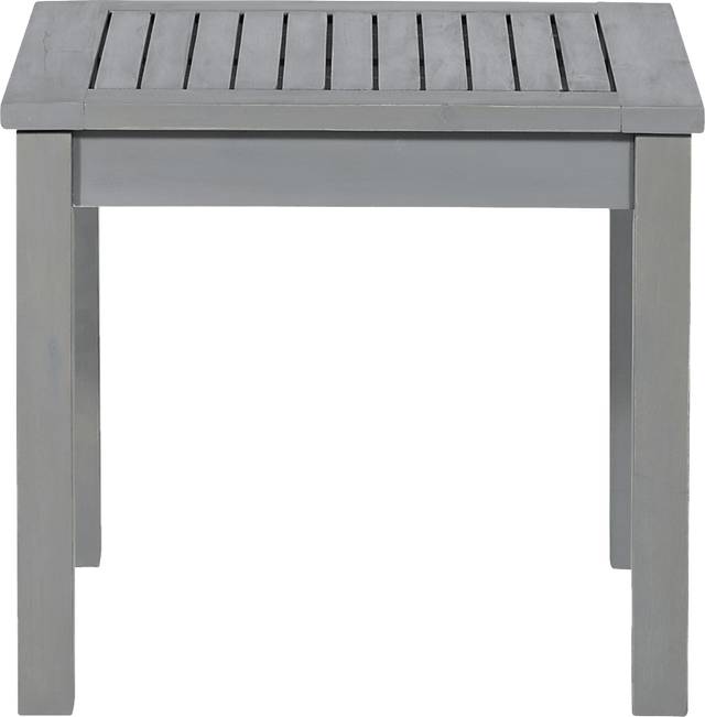 Blandin Gray Outdoor End Table - Thumbnail - Image 2