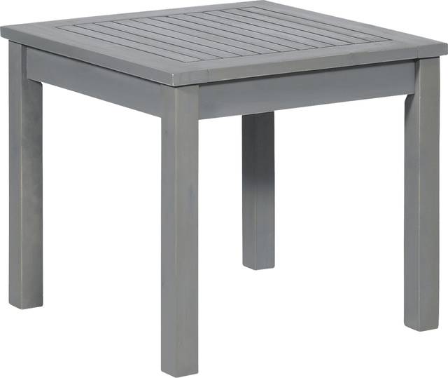 Blandin Gray Outdoor End Table - Thumbnail - Image 1