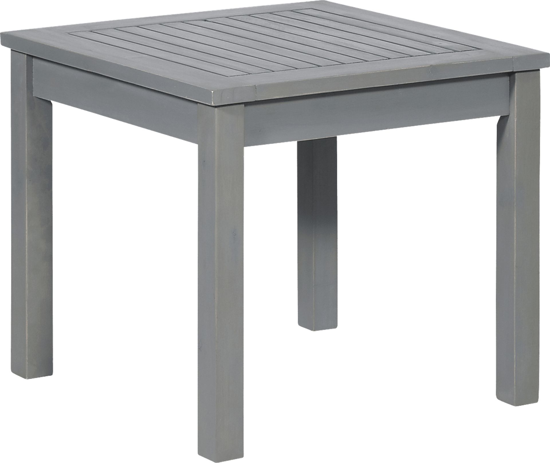 Blandin Gray Outdoor End Table - Image 1