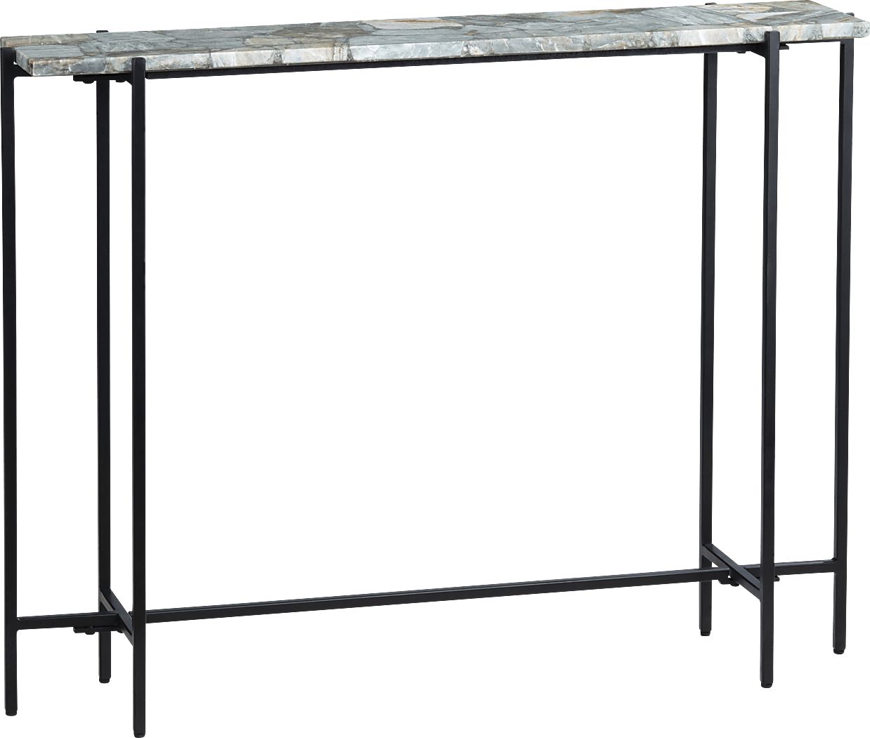 Blandina Green Sofa Table