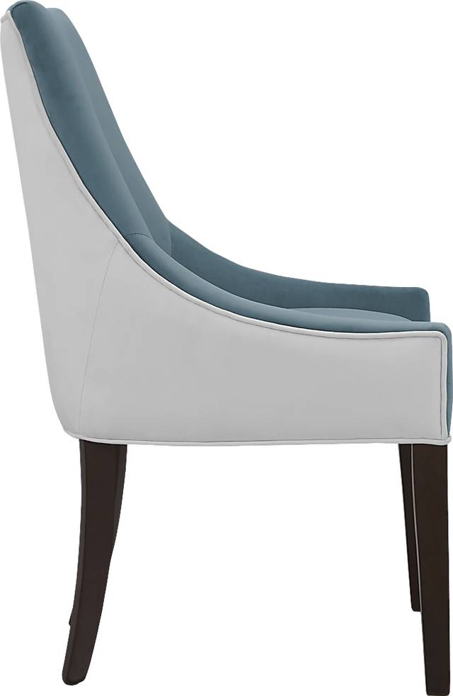 Blantyre Light Blue Dining Chair - Thumbnail - Image 3