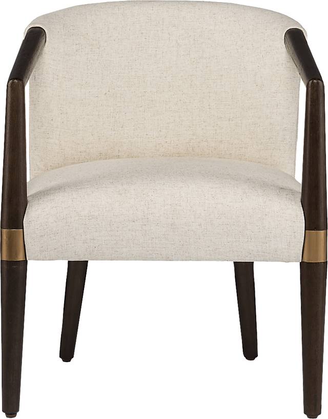 Blantyre White Accent Chair - Thumbnail - Image 2