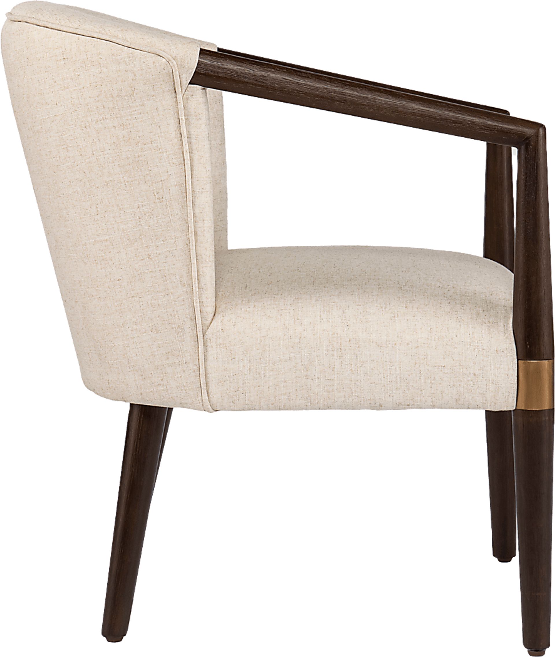 Blantyre White Accent Chair - Image 3