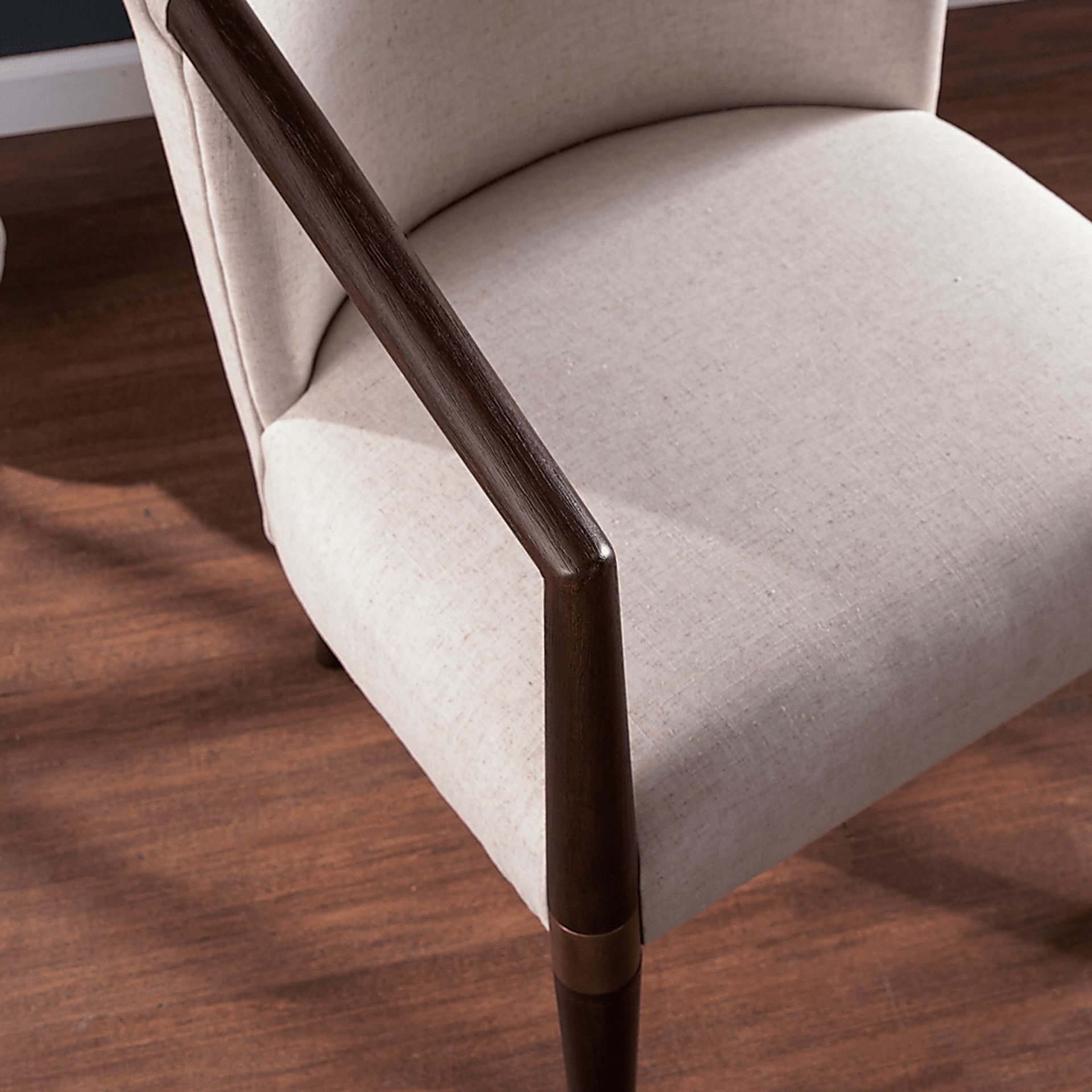Blantyre White Accent Chair - Image 6