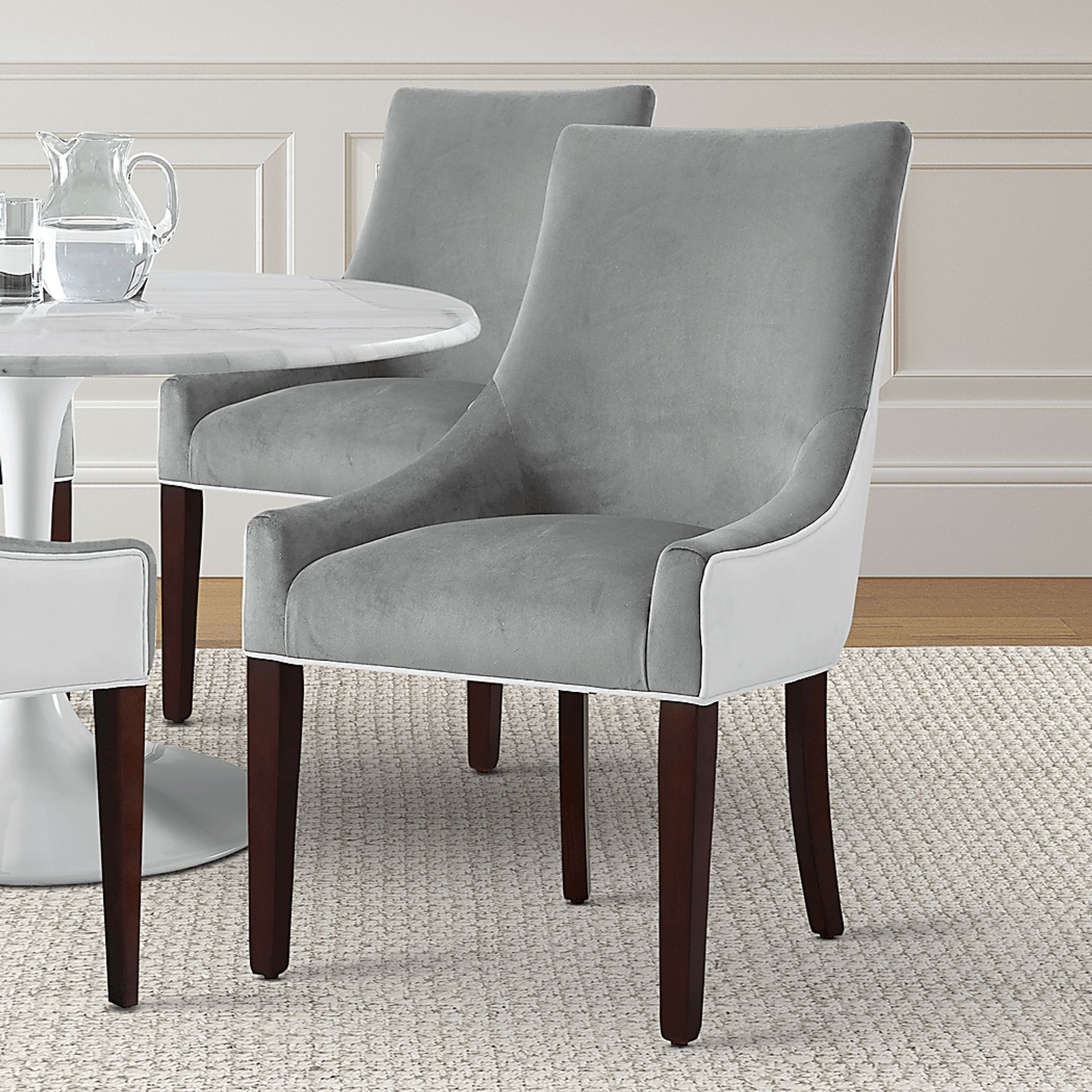 Blantyre White Dining Chair - Image 10