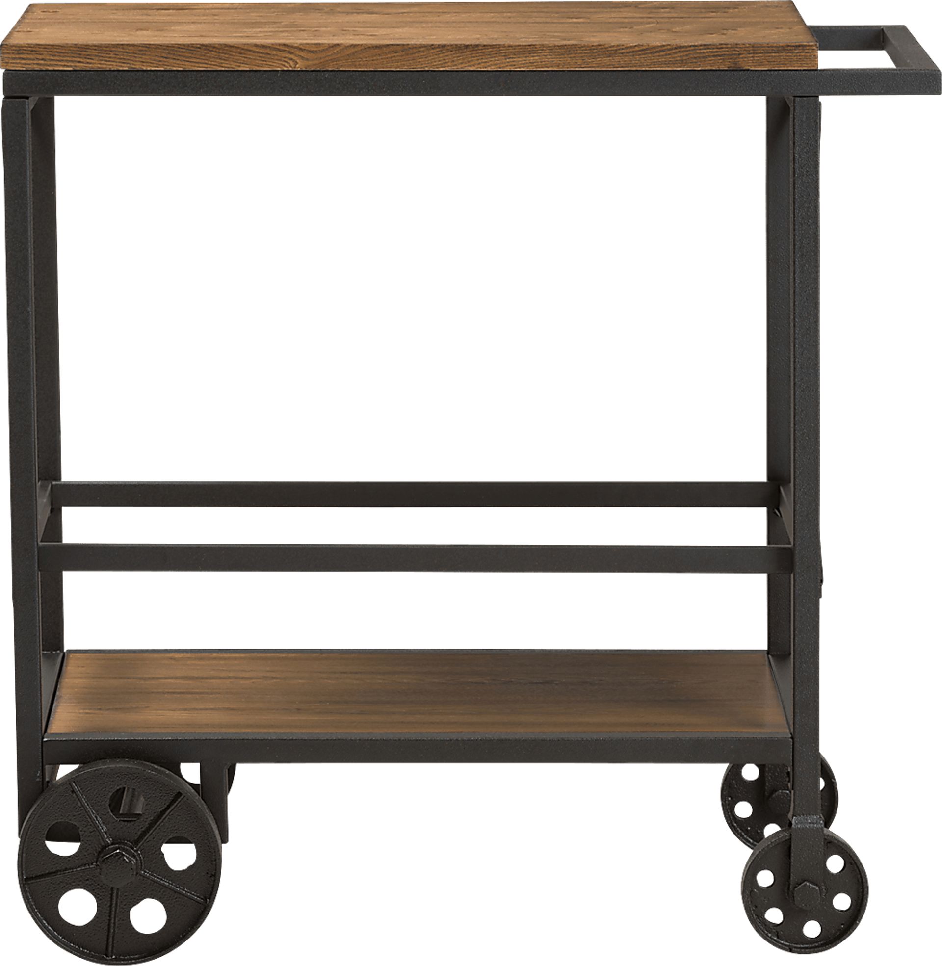 Blaser Oak Bar Cart - Image 3