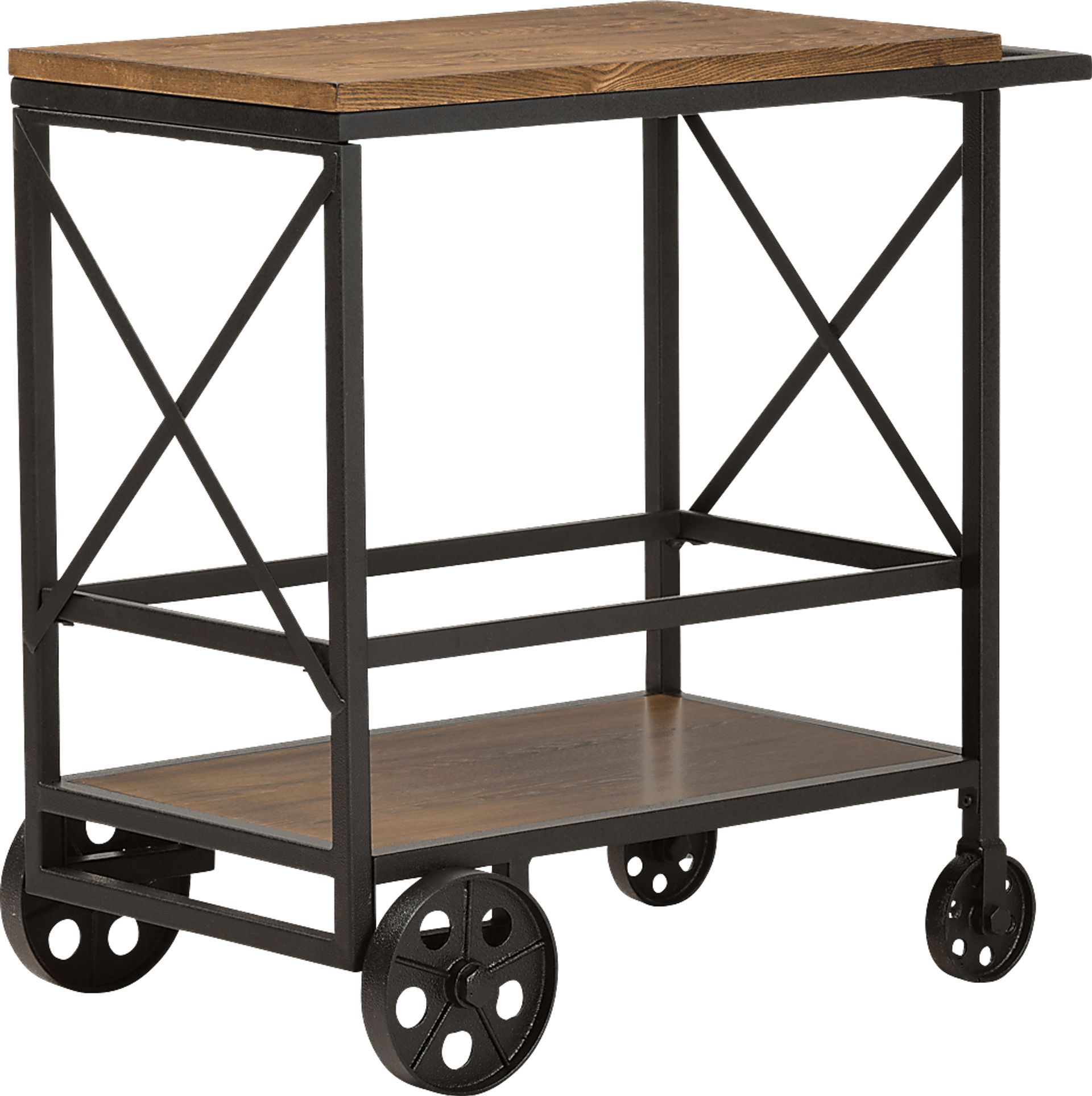 Blaser Oak Bar Cart - Image 1