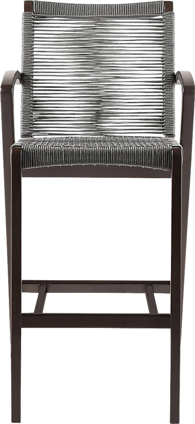 Outdoor Blavis Gray Counter Stool - Thumbnail - Image 3