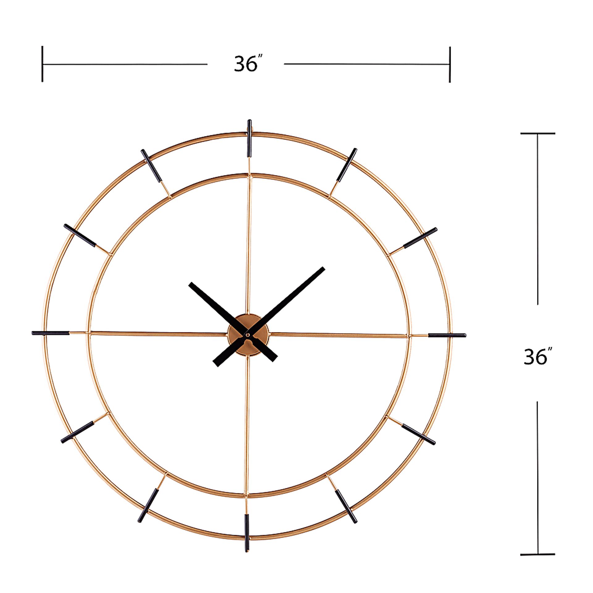 Blaydock Gold Wall Clock - Image 5