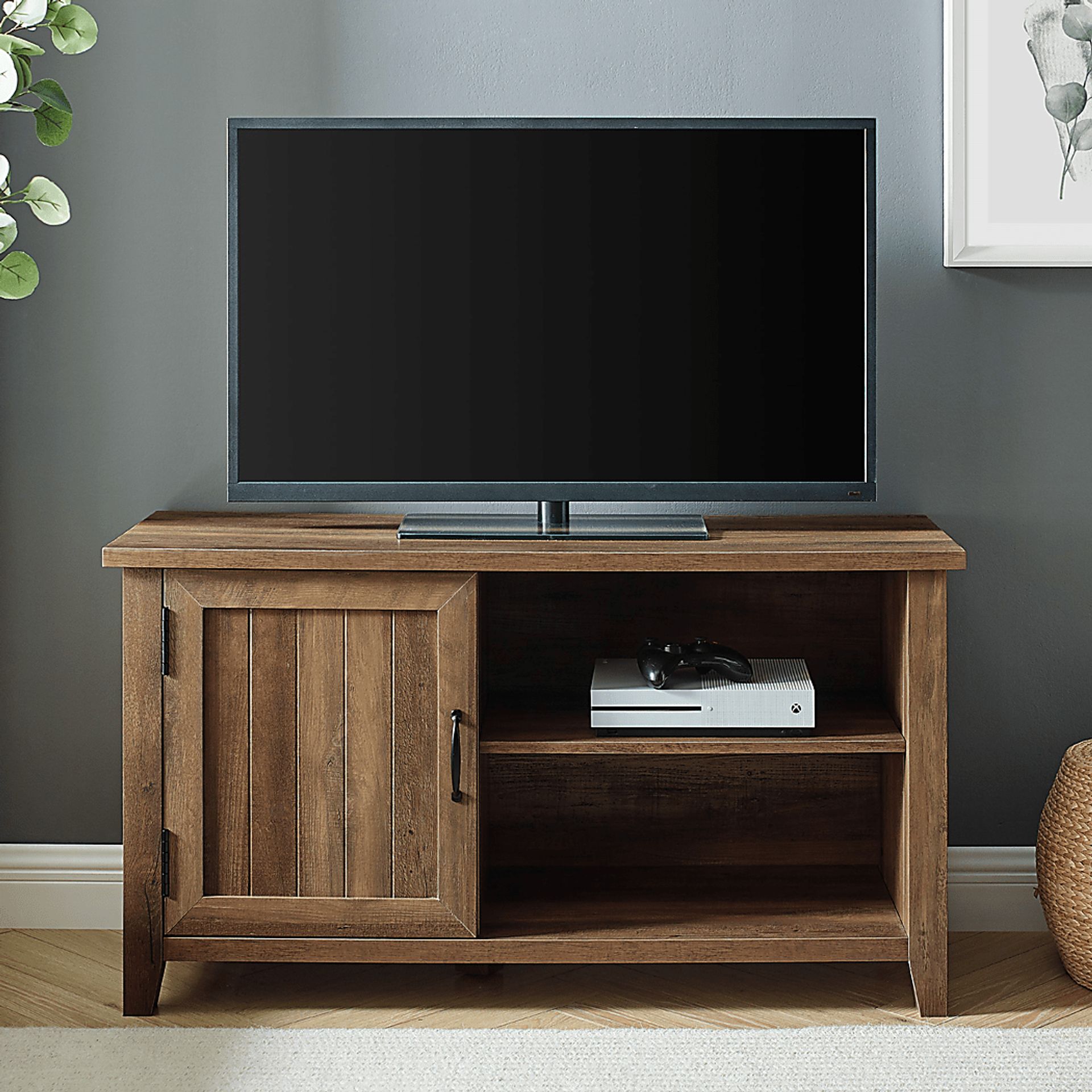 Blazyk Brown 44 in. Console - Image 5