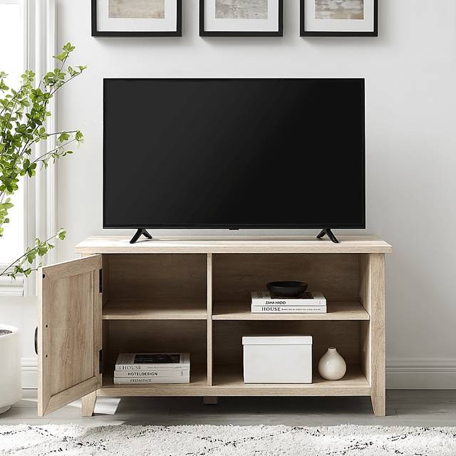 Blazyk White 44 in. Console - Thumbnail - Image 6