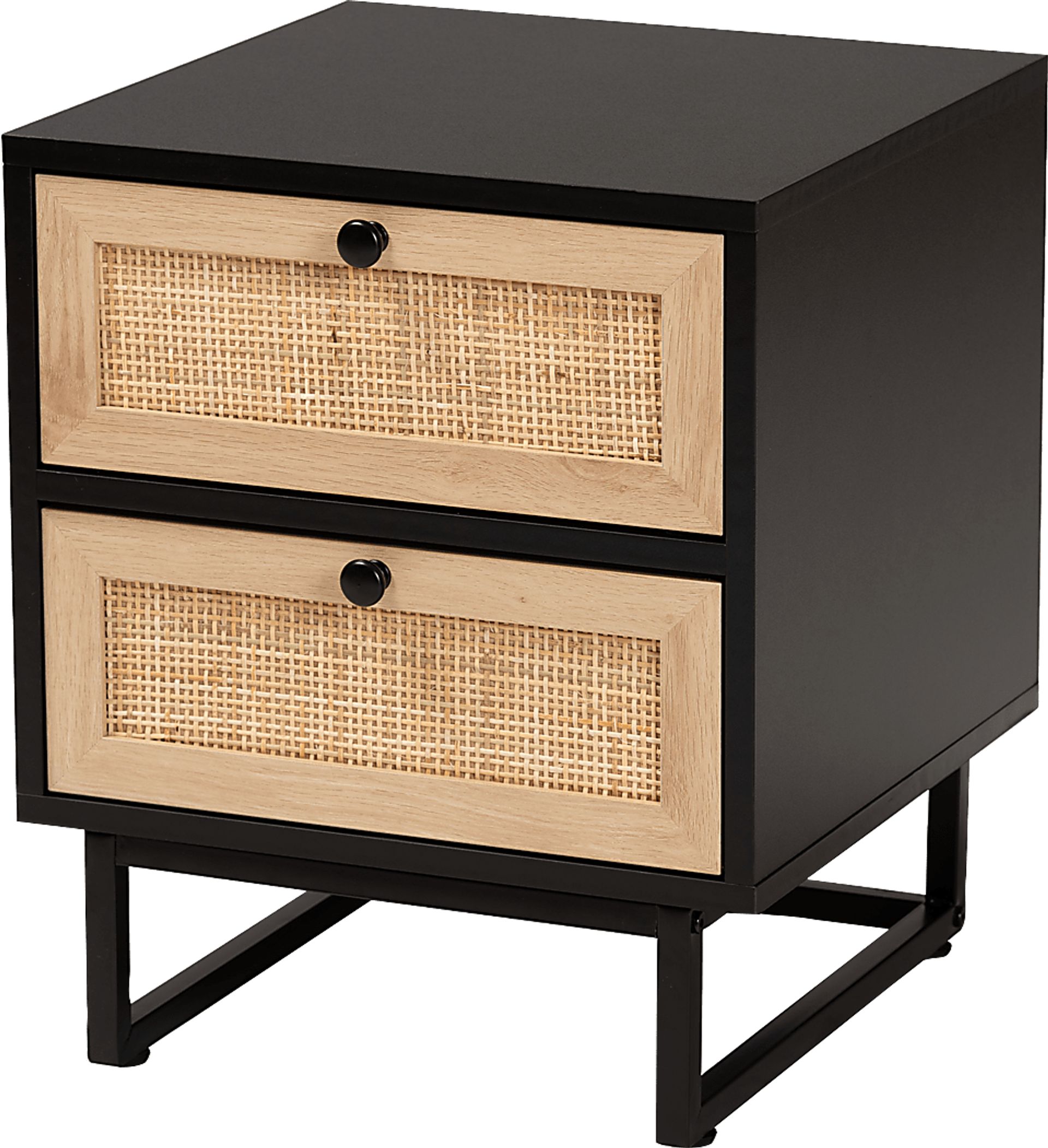 Blesch Black Nightstand - Image 1
