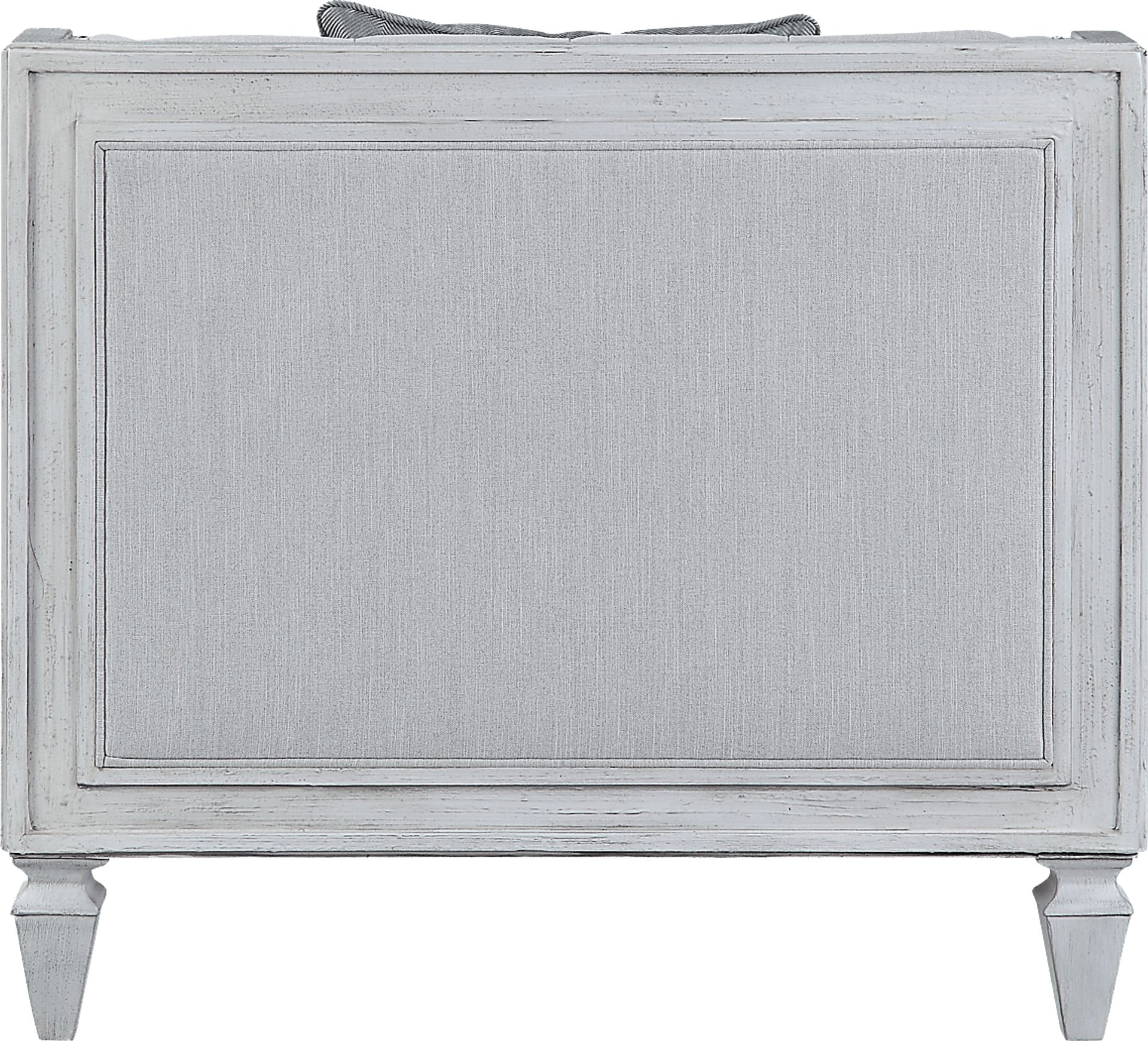 Blinn Light Gray Accent Chair with Pillow - Image 5