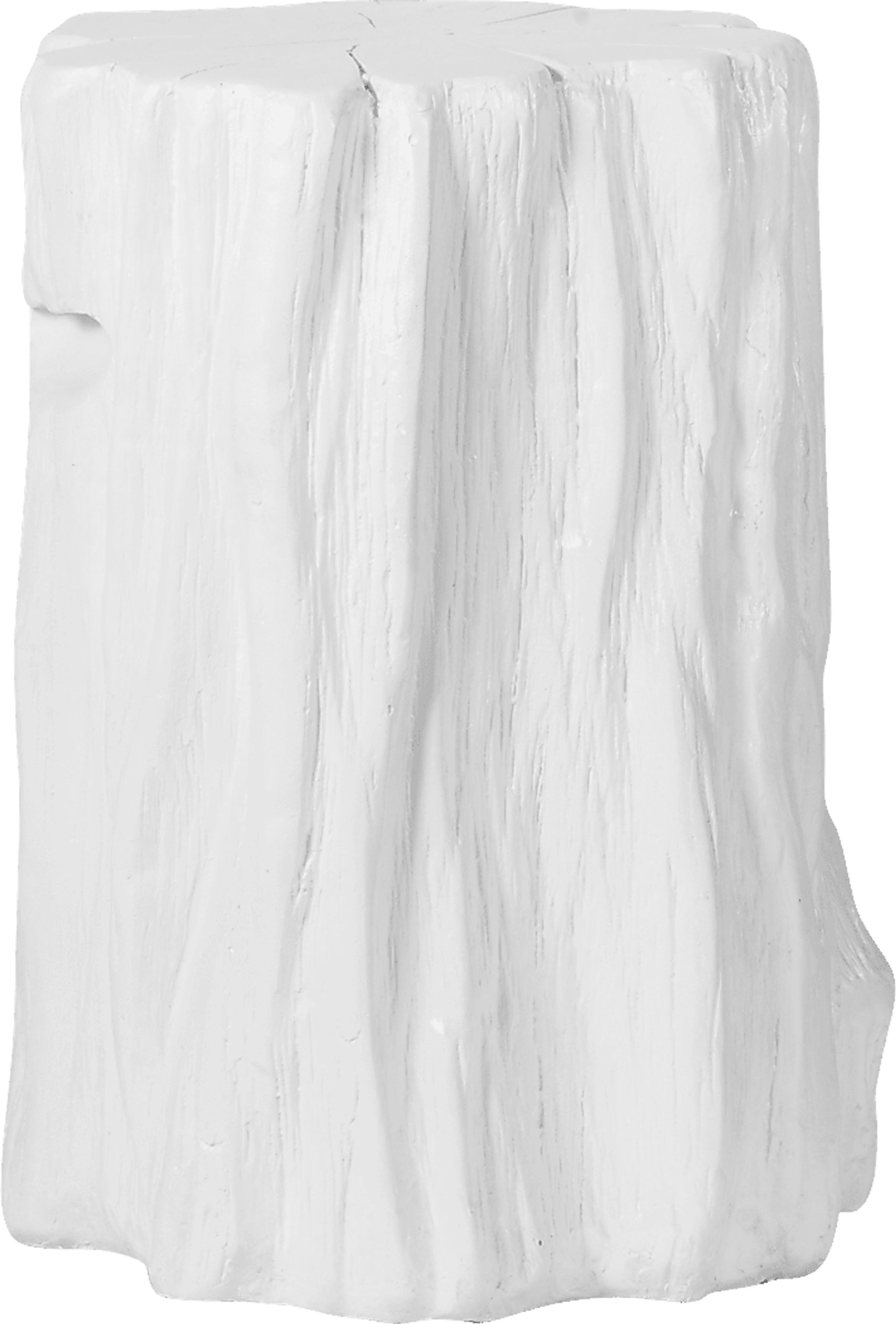 Blisworth White Accent Stool - Image 1