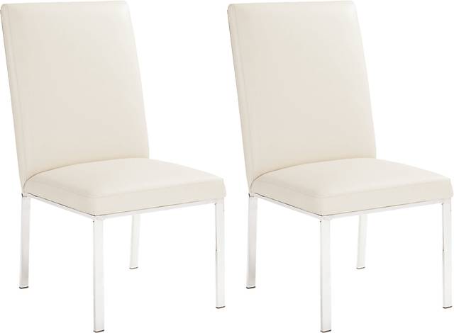 Blithfield Taupe Dining Chair, Set of 2 - Thumbnail - Image 1