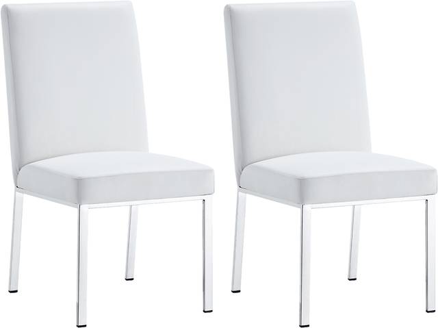Blithfield White Dining Chair, Set of 2 - Thumbnail - Image 1