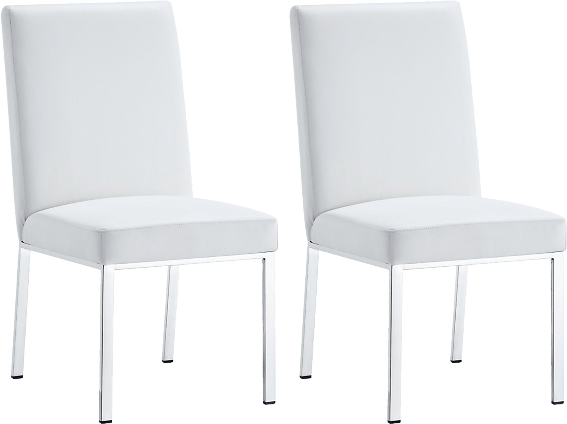 Blithfield White Dining Chair, Set of 2 - Image 1
