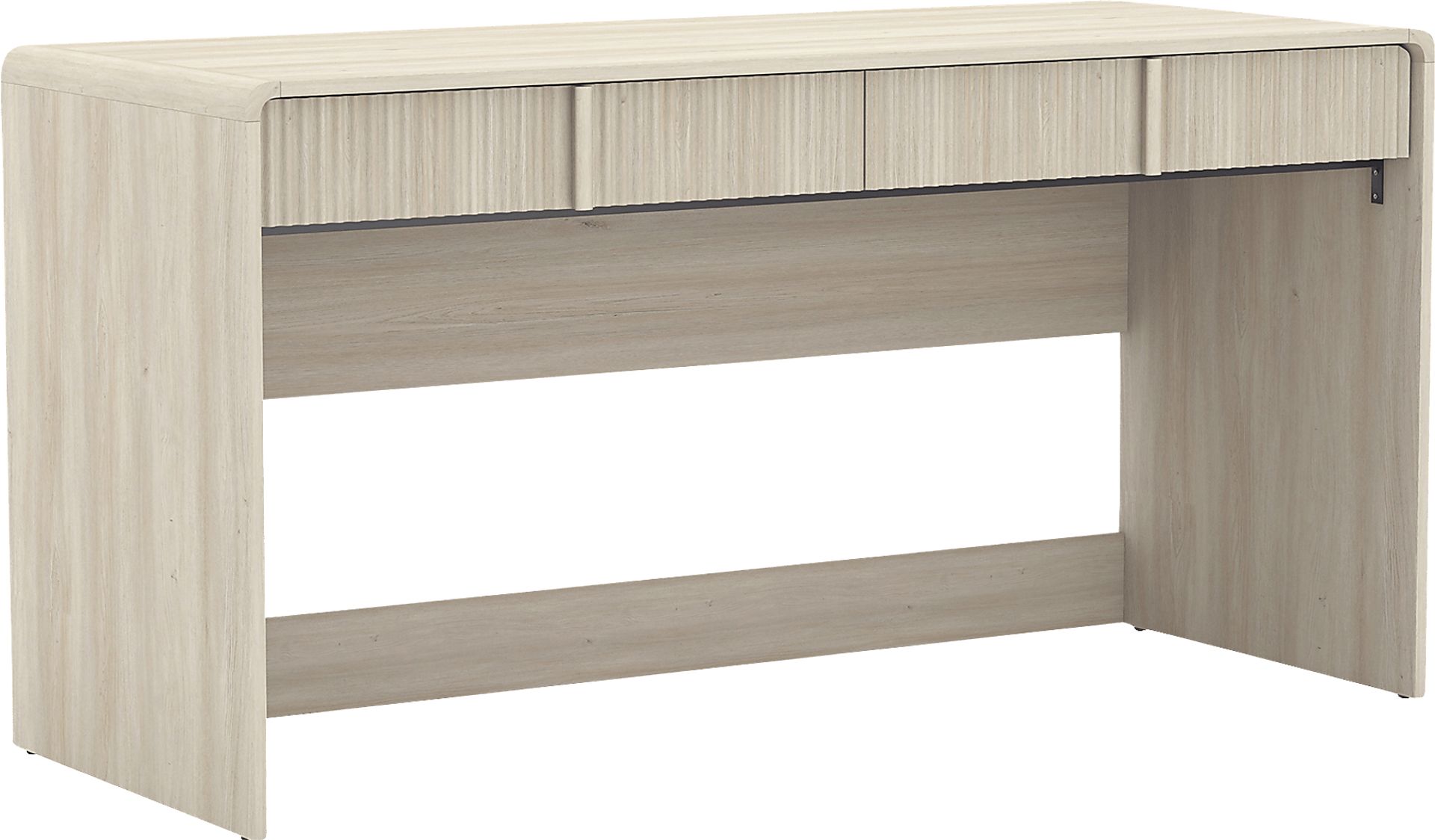 Bliwu Washed White Writing Desk - Image 6