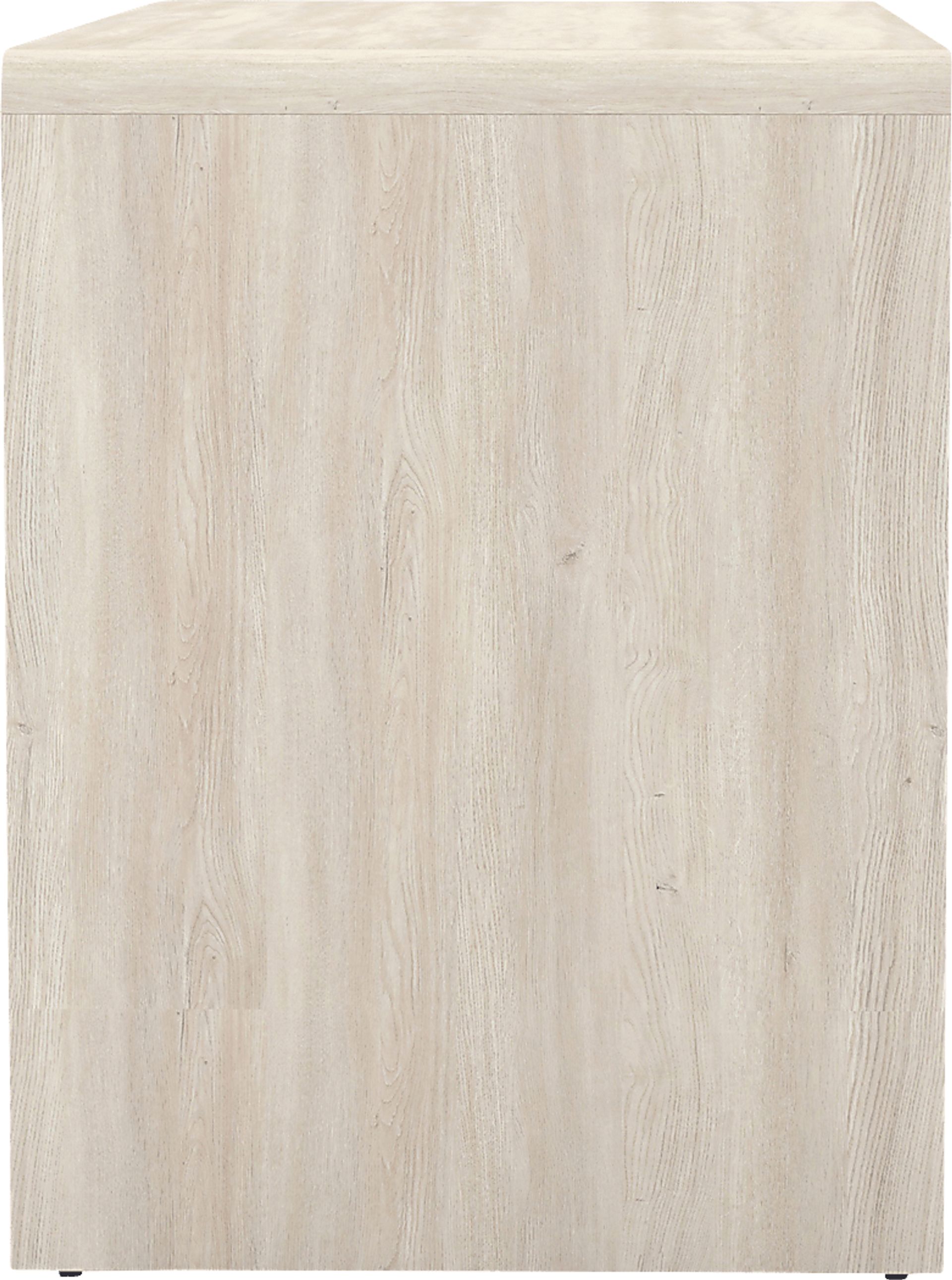 Bliwu Washed White Writing Desk - Image 7