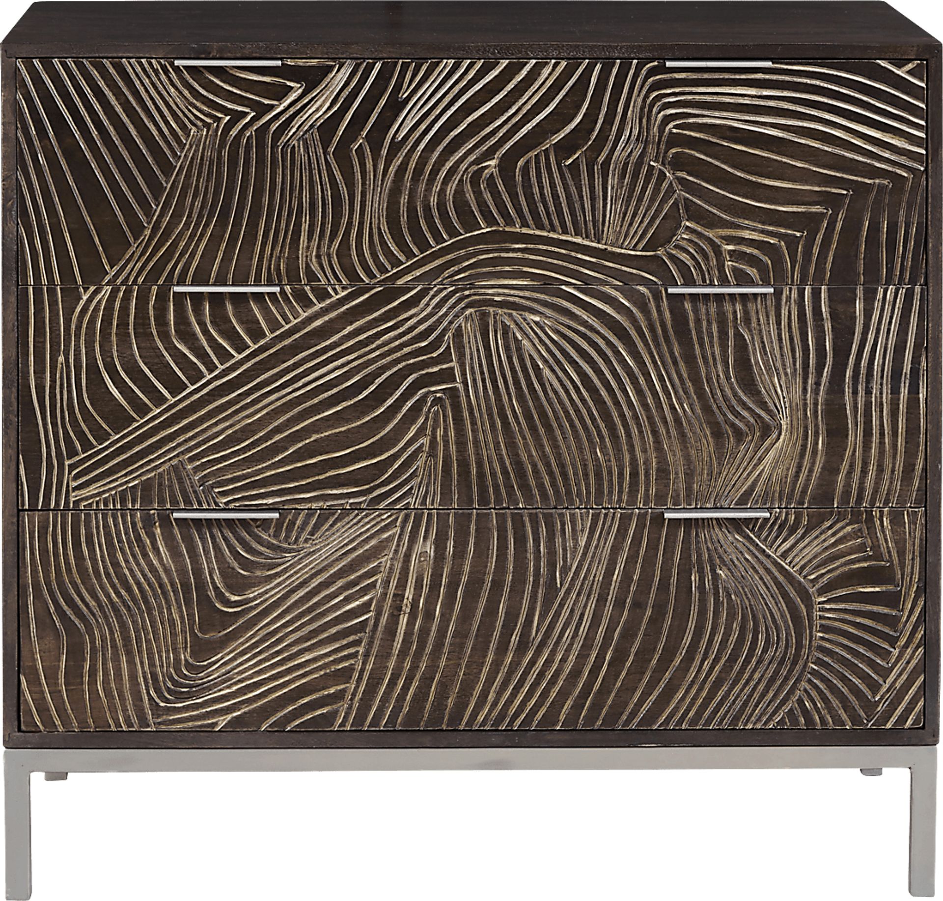 Blizzart Brown Accent Cabinet - Image 1