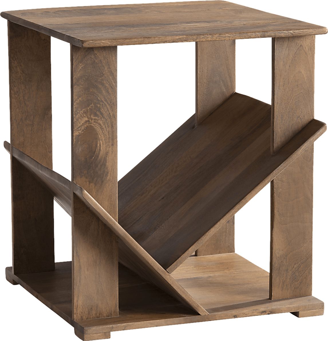 Blocksom Brown Accent Table