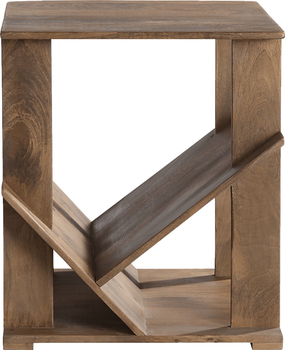 Blocksom Brown Accent Table