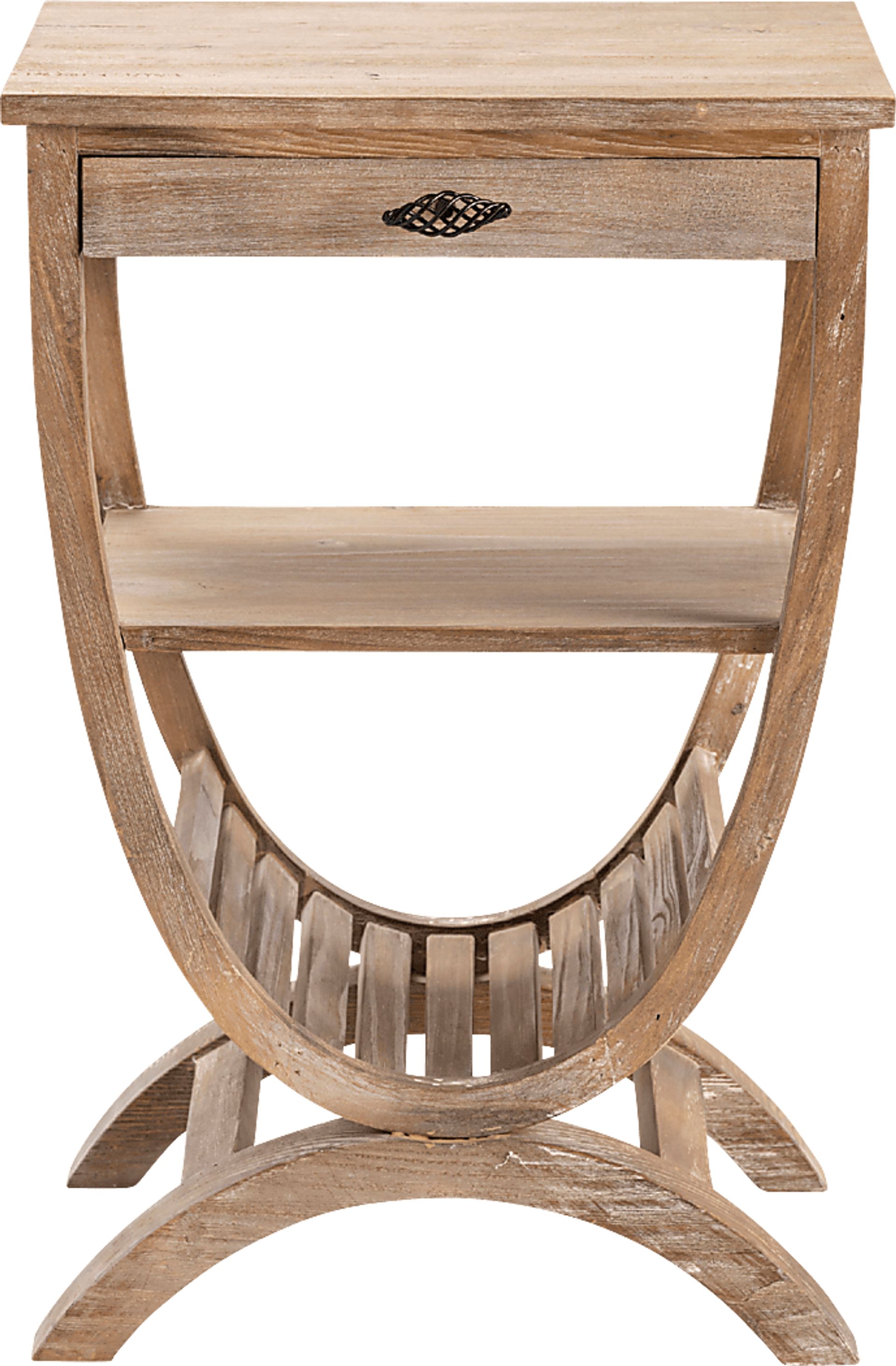 Blondevy Brown Accent Table - Image 1