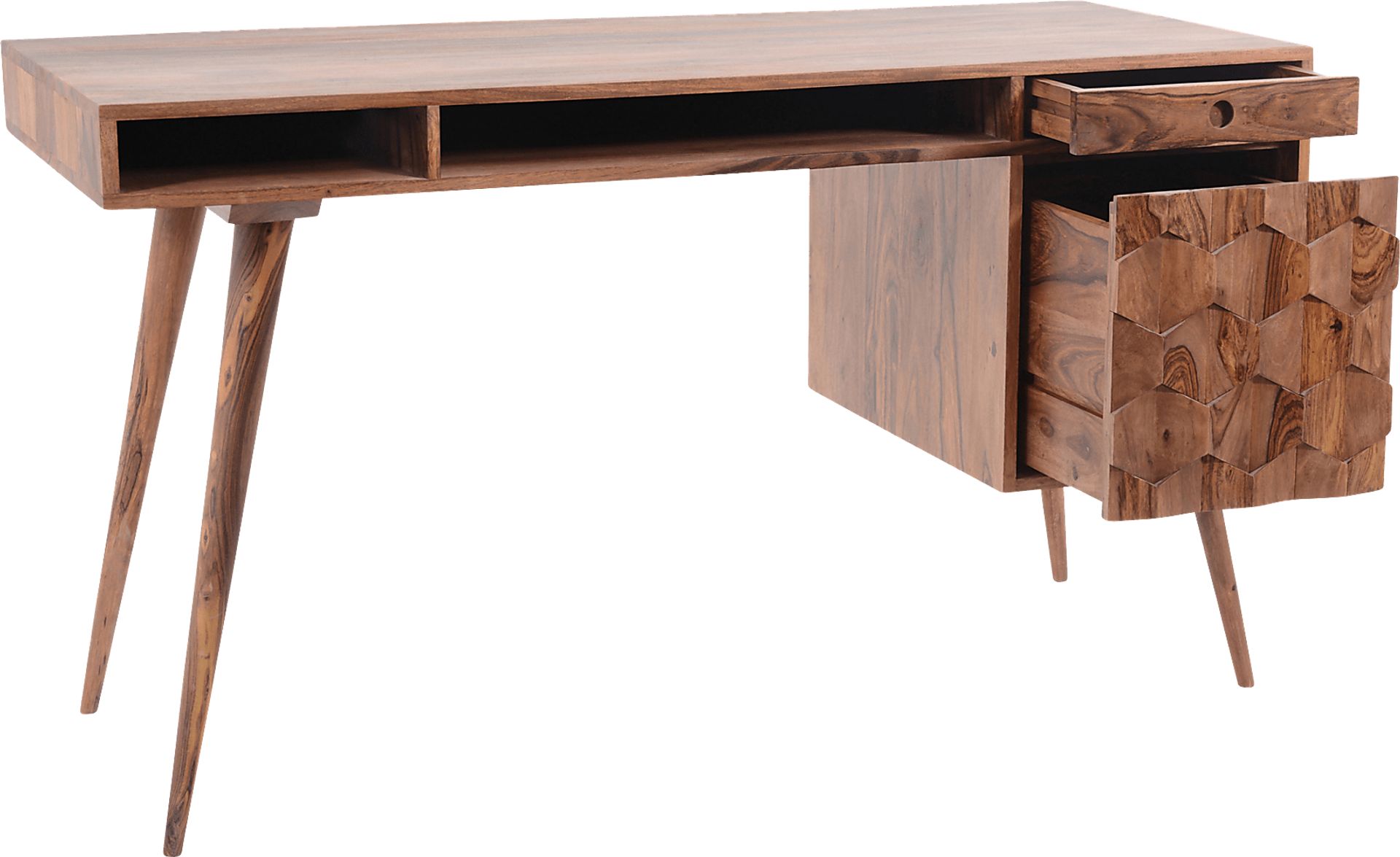 Bloomberry Brown Desk - Image 2