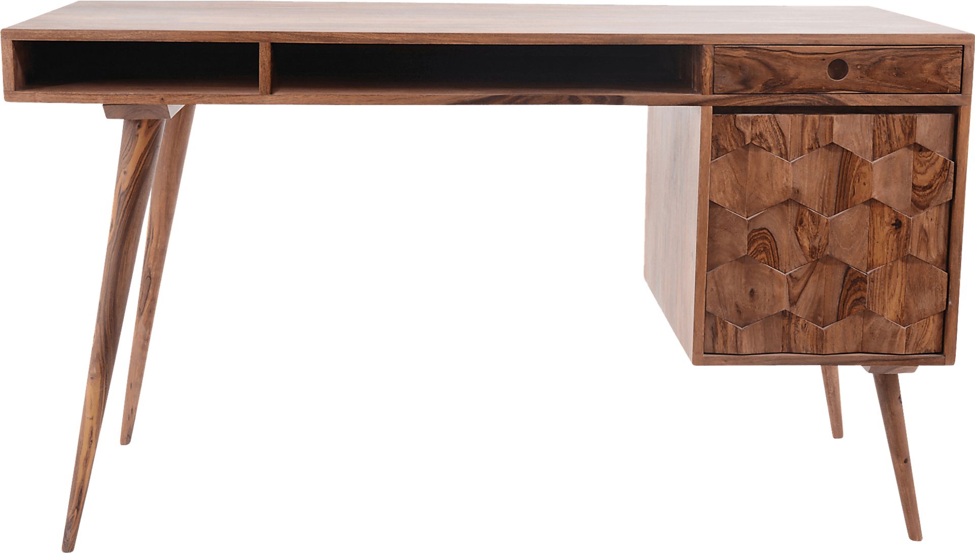 Bloomberry Brown Desk - Image 3