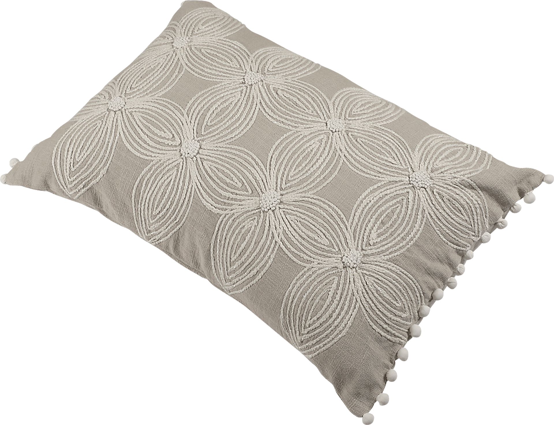 Bloomdes Beige Lumbar Pillow - Image 6