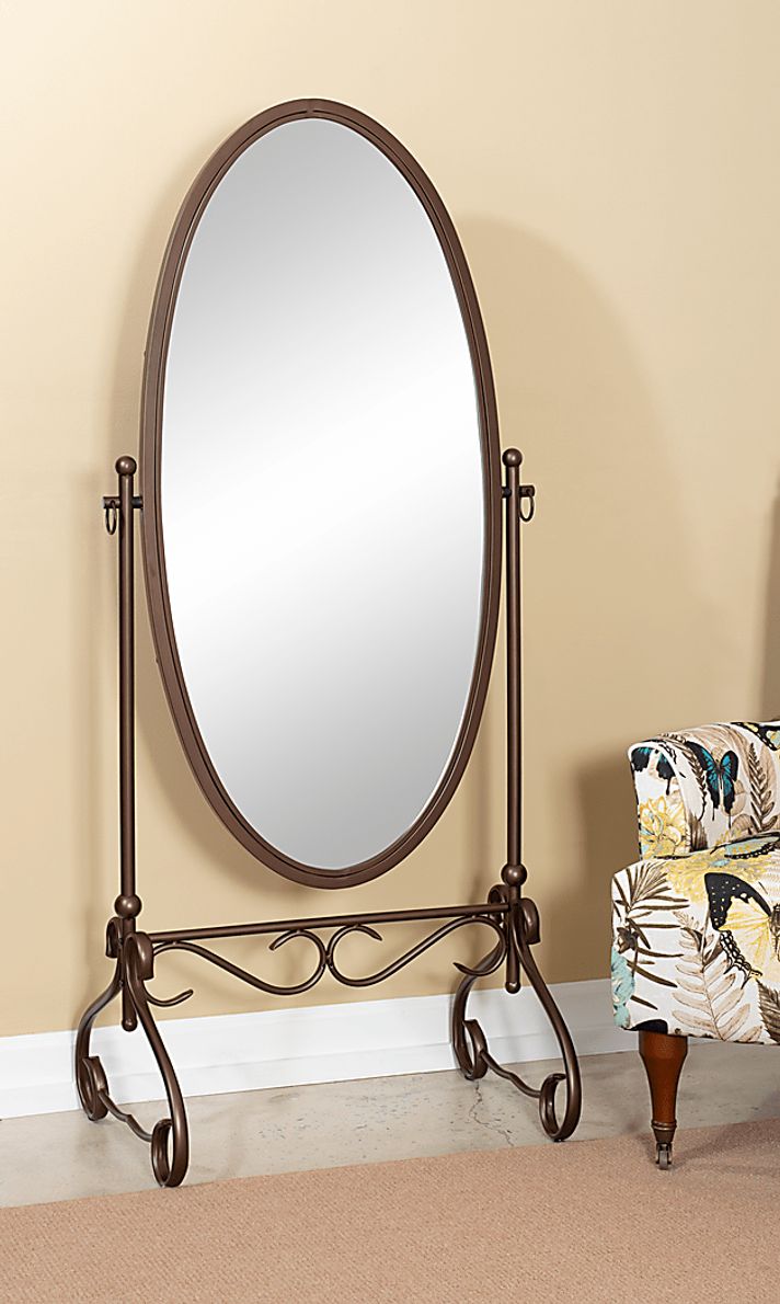 Bloomford Bronze Cheval Mirror