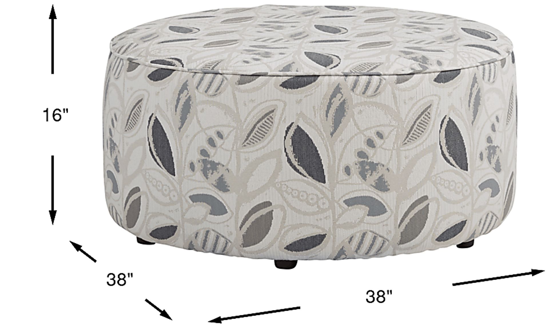 Dimension Image. Please refer to the Dimension Tab on this page for dimension details.