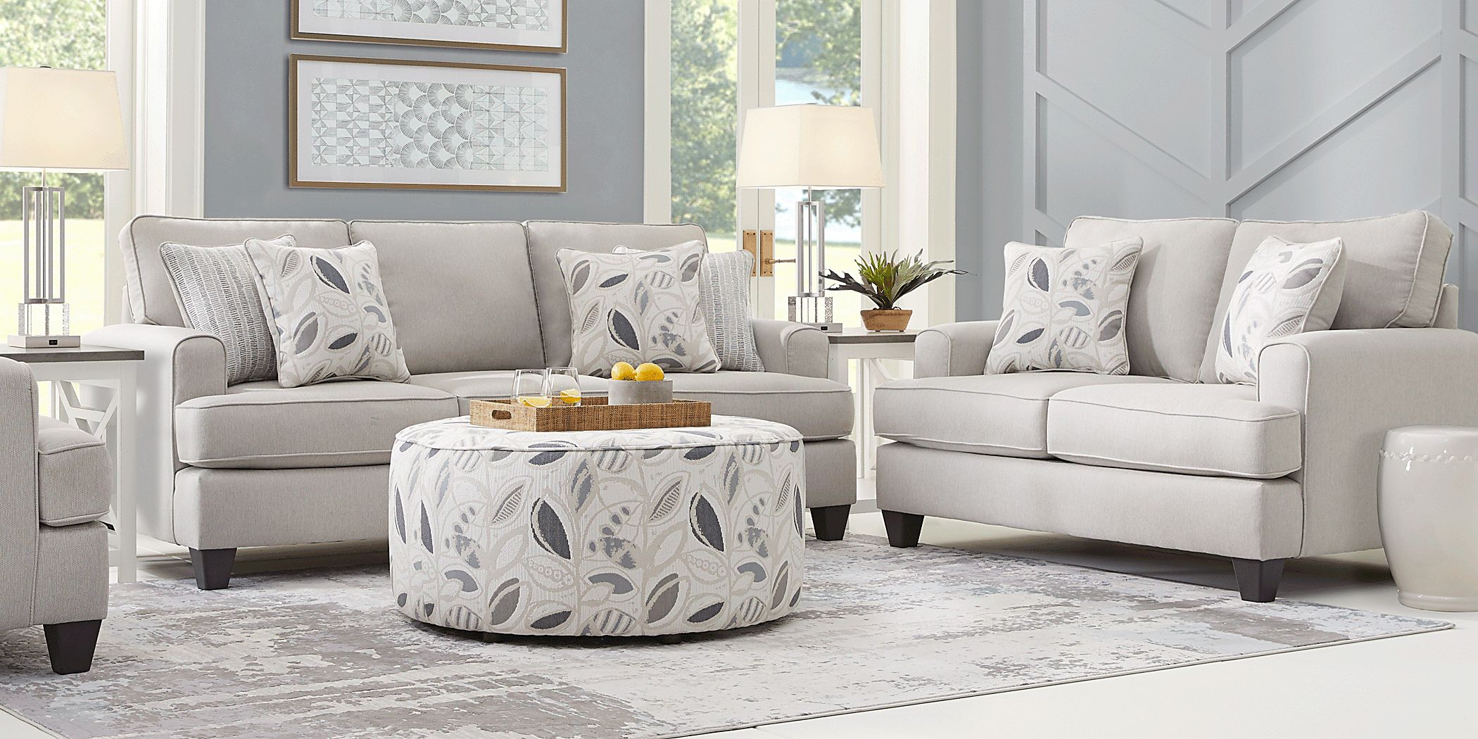 Blooming Grove Oatmeal Gel Foam Sleeper Rooms To Go