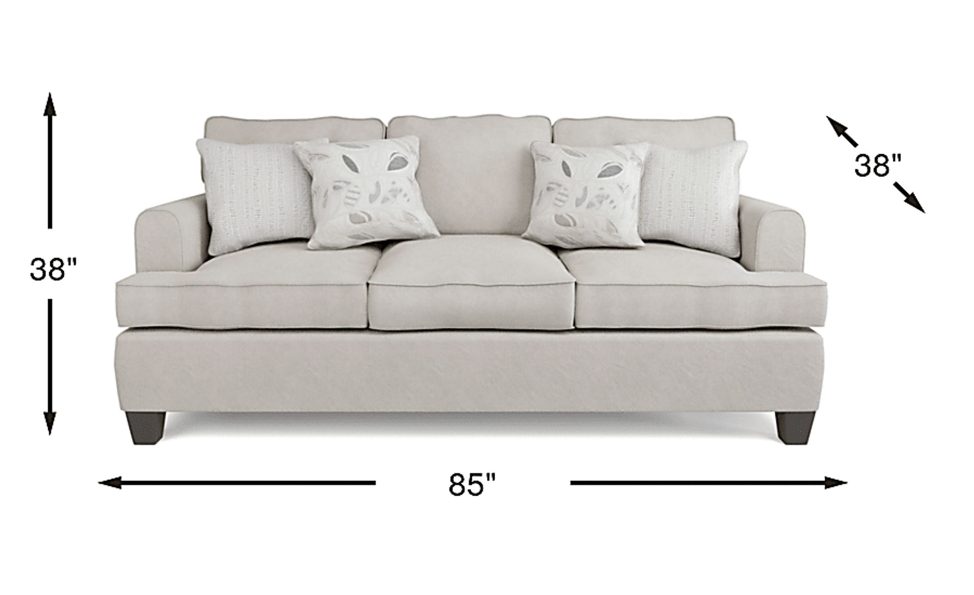 Dimension Image. Please refer to the Dimension Tab on this page for dimension details.