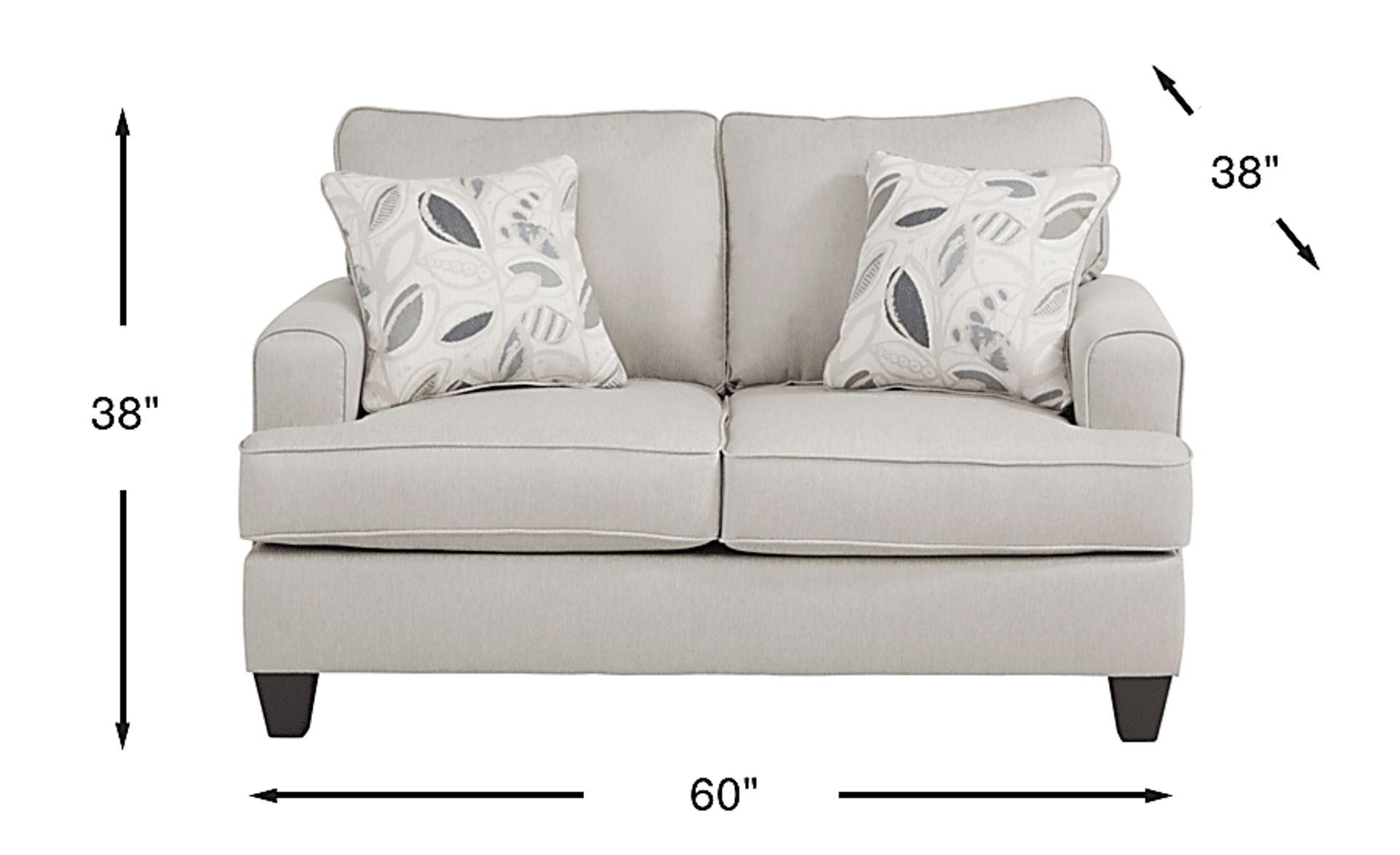 Dimension Image. Please refer to the Dimension Tab on this page for dimension details.