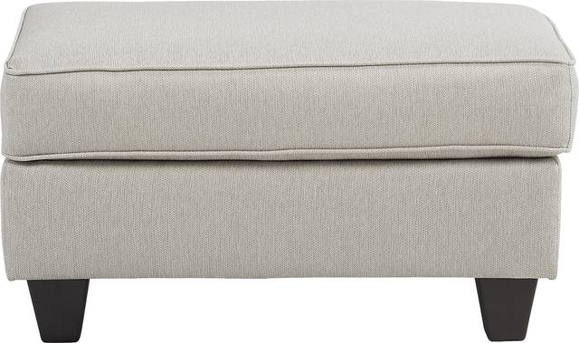 Blooming Grove Oatmeal Ottoman - Thumbnail - Image 2