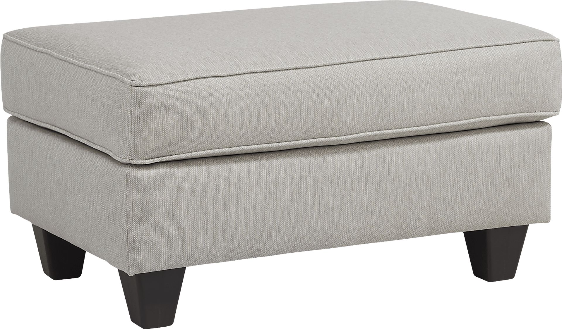 Blooming Grove Oatmeal Ottoman - Image 1