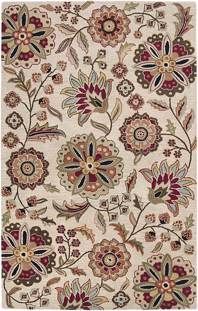 Blooming Ivory 5 x 8 Rug - Thumbnail - Image 1