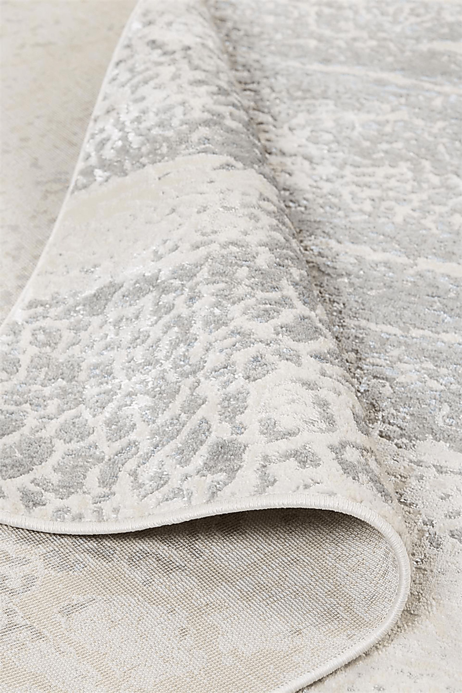 Bloomslam Gray 6'7 x 9'6 Rug - Image 4
